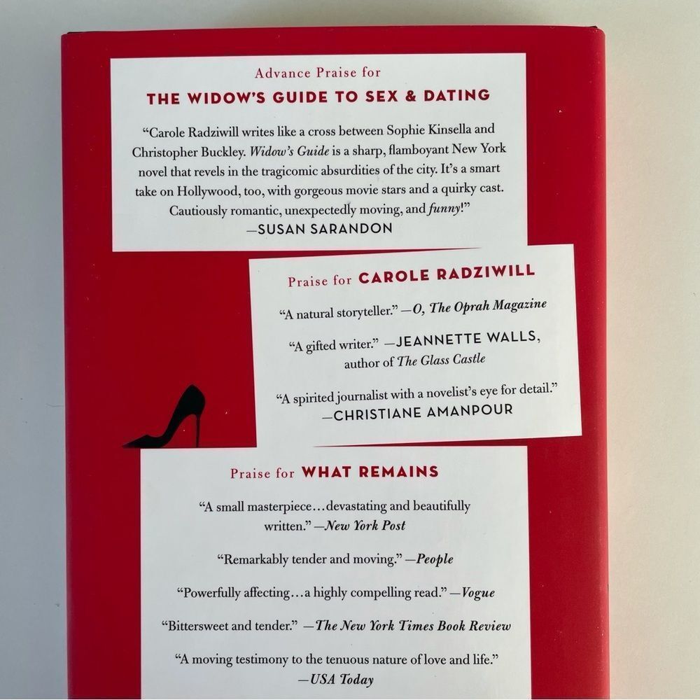 BOOK, The Widow’s Guide to Sex & Dating, a novel, 302 pages, Fiction, NOS - Picture 16 of 16
